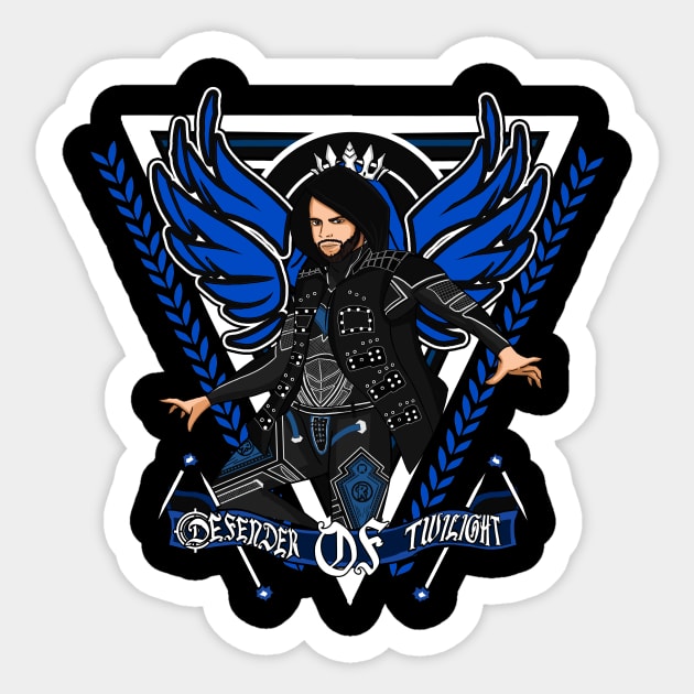 Defender of Twilight Sticker by Neon_Skylex